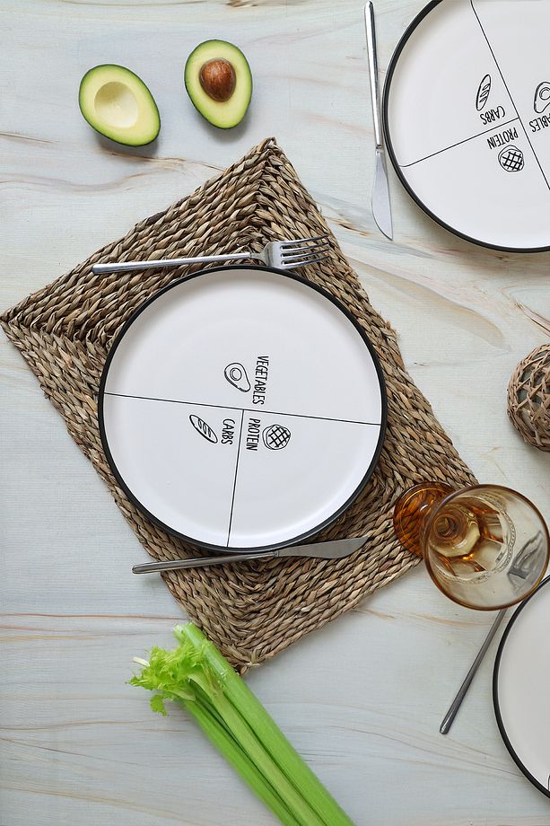 Savory Hitit Servis Tabağı 25 Cm 4 Adet 23039 - 3