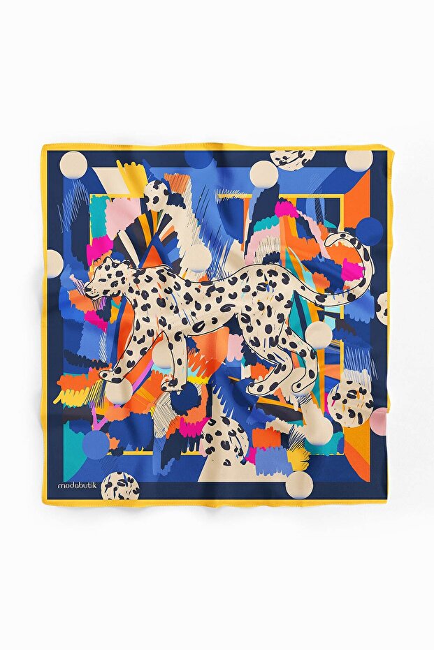 Kaplan Desenli Bandana - 2