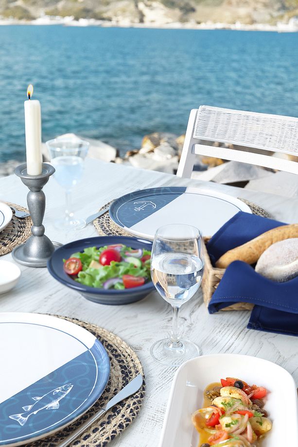 Bodrum Serisi Nordıc Servis Tabağı 28 Cm 6 Adet 22914-17 - 2