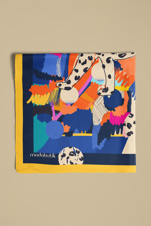 Kaplan Desenli Bandana - 6