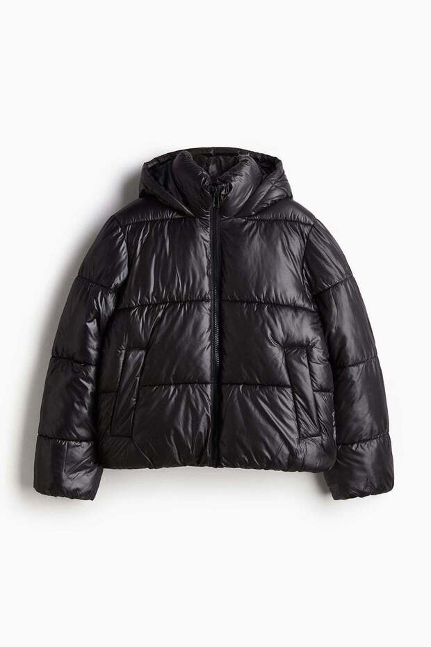 Hooded puffer jacket