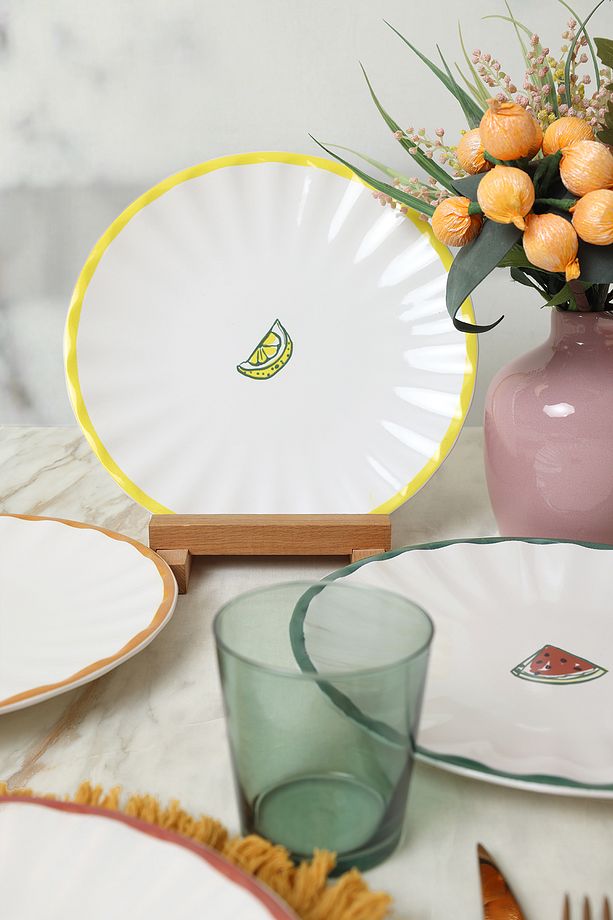Fruit Feast Sirius Servis Tabağı 27 Cm 4 Adet 23108-11 - 4