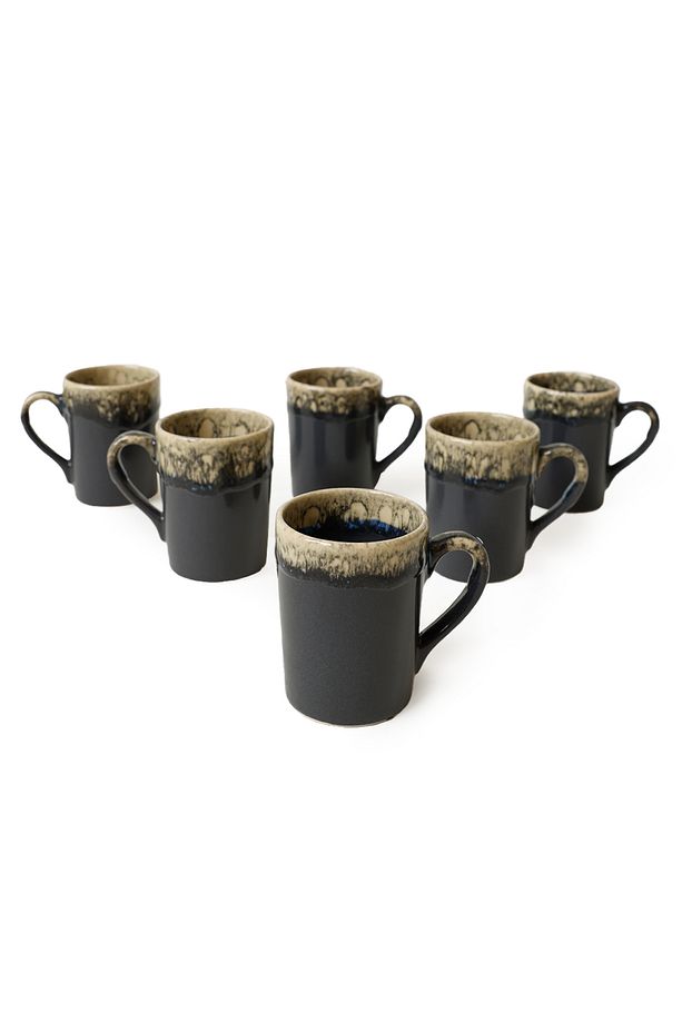 Shizen Gri Zen Kupa 8 Cm 6 Adet 613 - 4