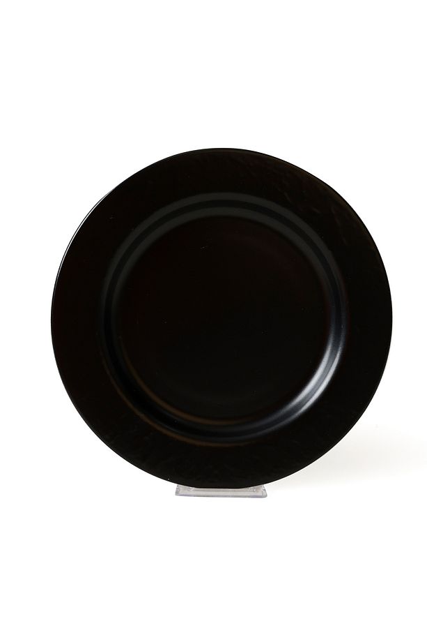 Mat Siyah İyonya Servis Tabağı 26 Cm 6 Adet 956 - 6