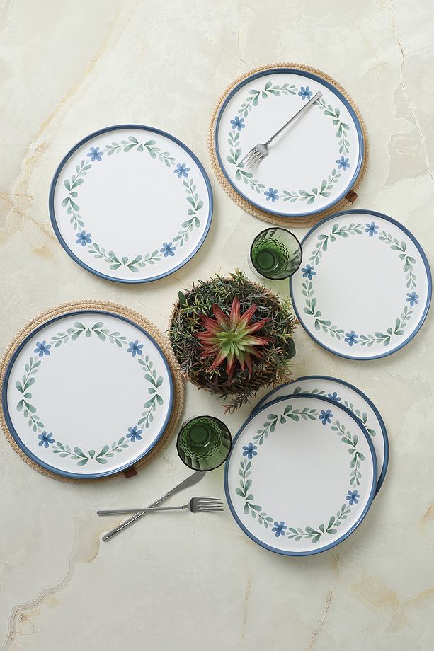 Daphne Nordic Servis Tabağı 28 Cm 6 Adet 22921 - 1