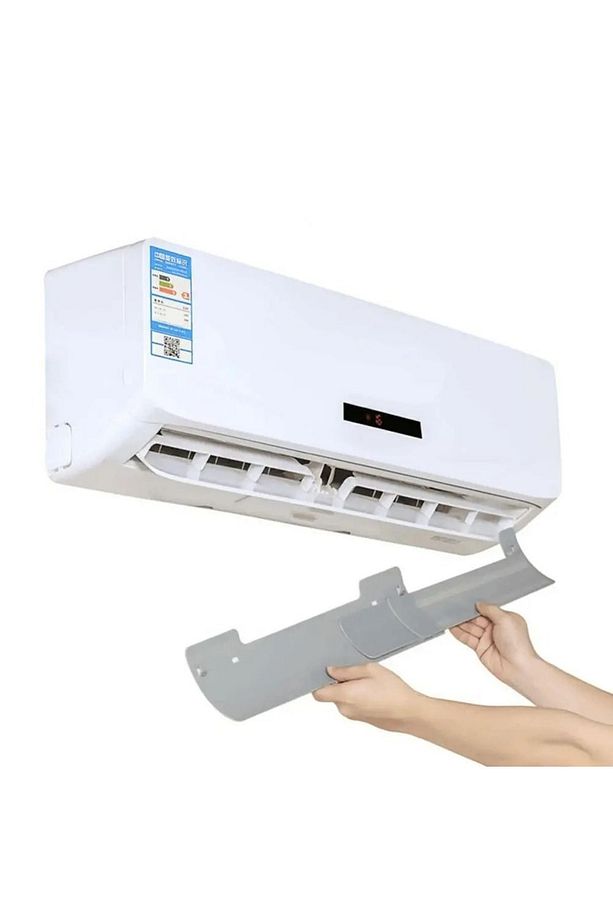 Evrensel Rüzgar Deflektörü Klima Hava Yönlendirici Kaset Tipi Klima İçin Hava Kalkanı 77cm - 6