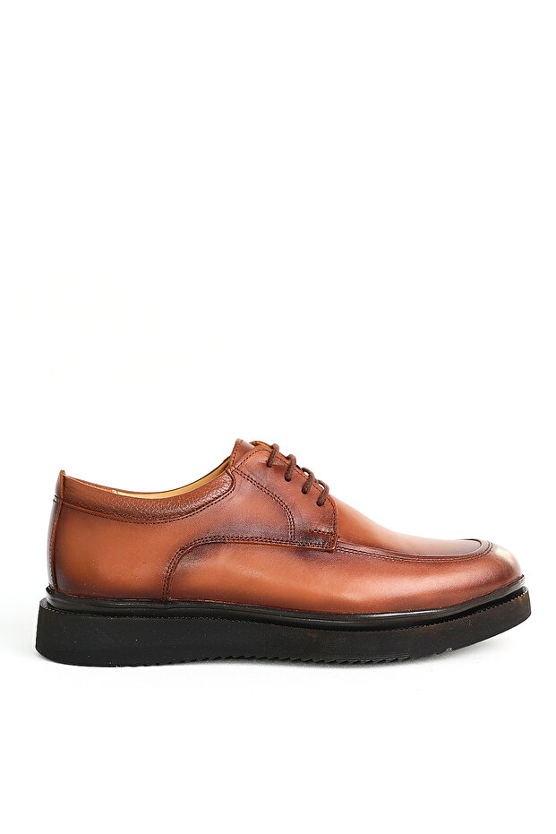 Genuine Leather Tan Men's Classic Shoes