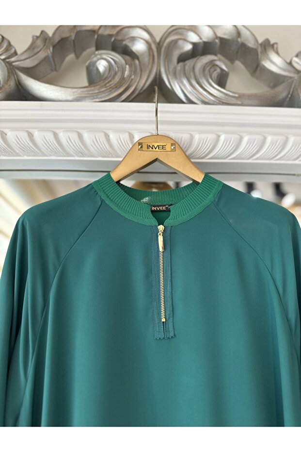 6899 Yeşil Tunik - 1
