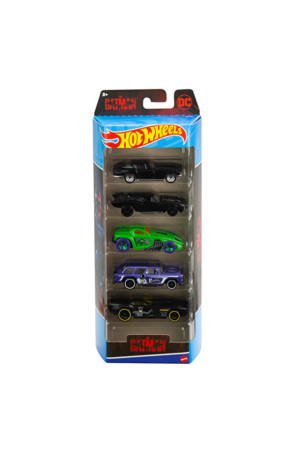 مجموعة سيارات خماسية متنوعة (4 قطع) - 3