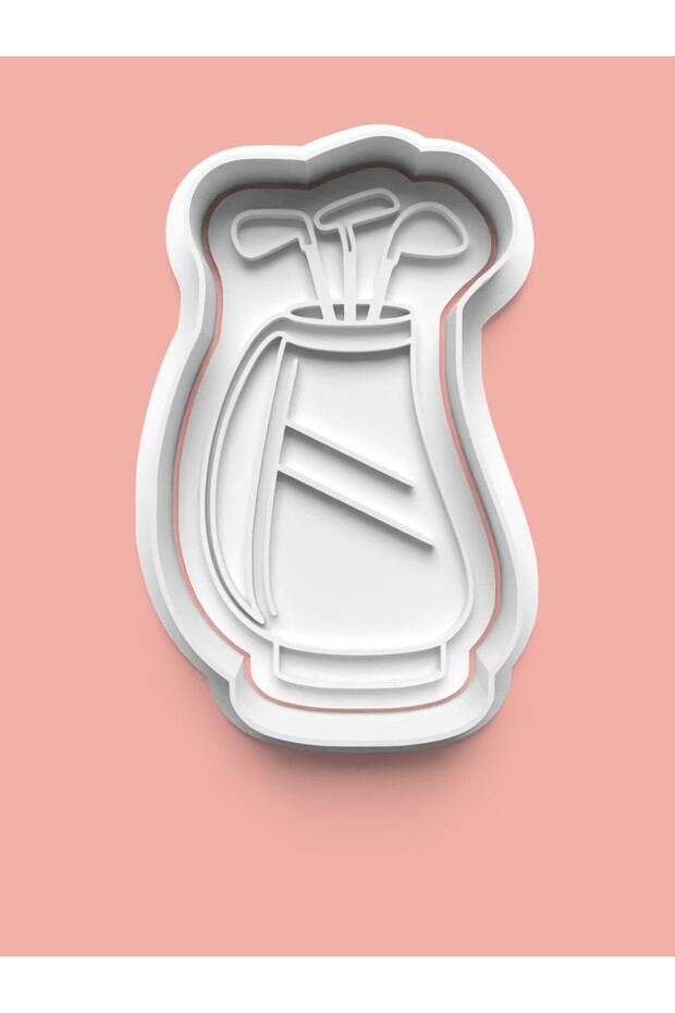 Golf Theme Cookie Mold and Sugar Dough Mold