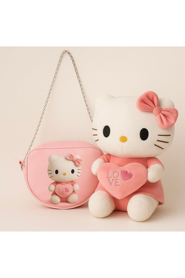 toys Hello kitty ve çanta ikisi bir arada geliyo set olarak - 1