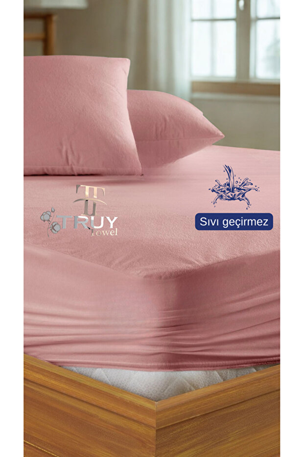 MİKRO SIVI GEÇİRMEZ TEK KİŞİLİK YATAK ALEZİ PUDRA - 5