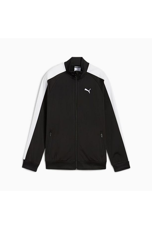 Çocuk Siyah T7 Always On Track Jacket Eşofman Üstü 629875-01 - 4