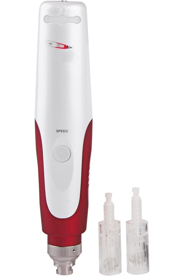 Wired Dermapen Professional Micro Needling Pen Efoliate Shrink Pores Mesotherapy Auto Micro