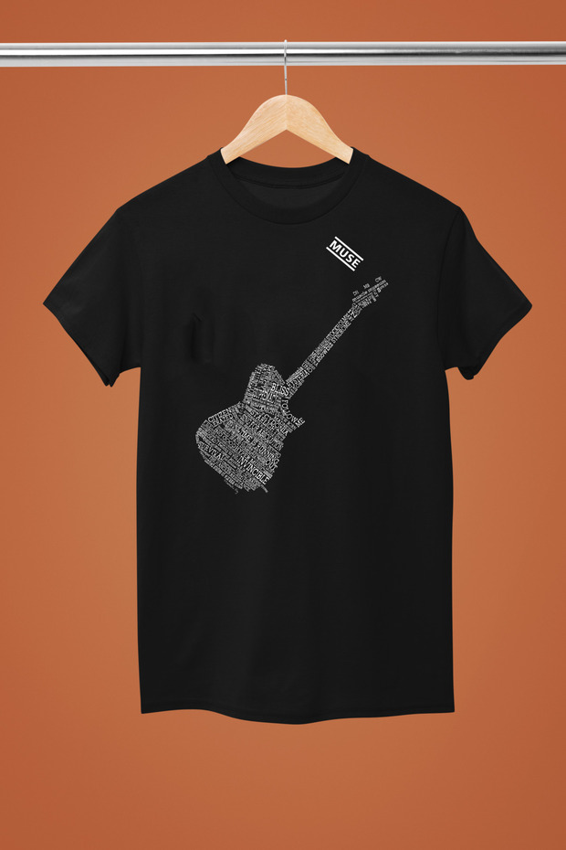 Muse Printed Cotton Short Sleeve Regular Fit Rock Tshirt