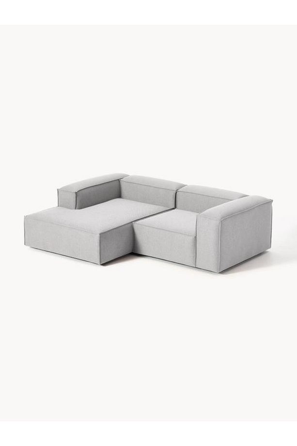 Soft Yumuşak Oturumlu Uzanmalı Modüler Mini Köşe, Keten (2-3 Kişilik) Home - 4