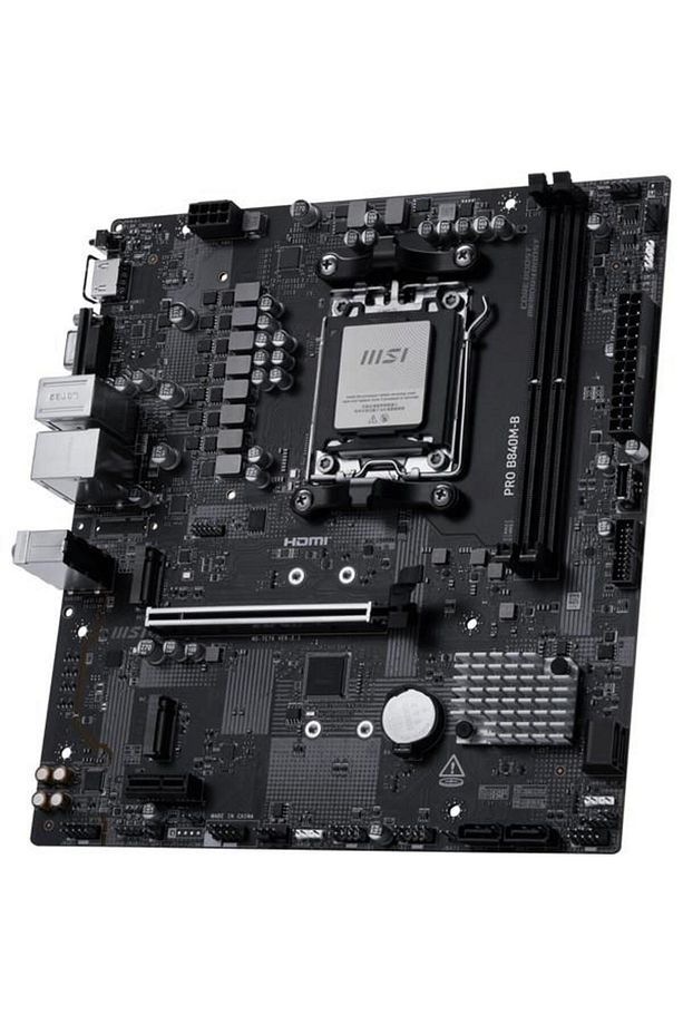 PRO B840M-B DDR5 HDMI PCIe 16X v4.0 AM5 mATX - 4