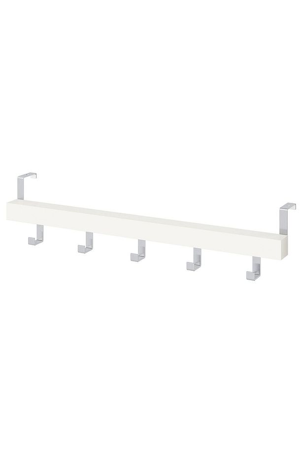 Quality Duvar Askısı 5 Kancalı 60x4x8 Cm Kapı Askısı Askılık Portmanto Ahşap - 3