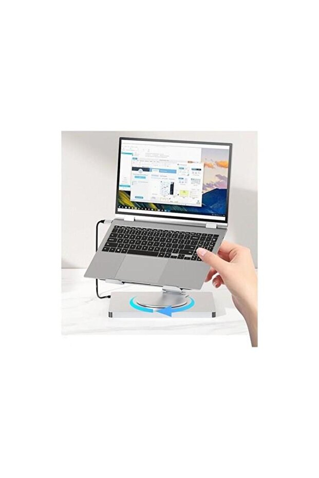 10 in 1 Çok Fonksiyonlu Type-C Hub Notebook Macbook Standı Usb-C Docking Station NSC-101 - 3