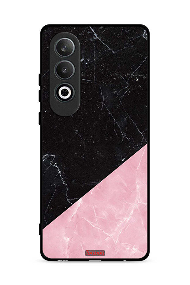 غطاء حماية لهاتف Oppo K12 5G بنمط رخامي