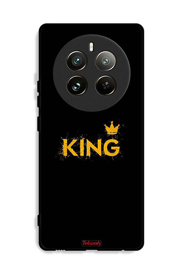 غطاء حماية لجهاز Realme 12 Pro Plus 5G مقاس كينج