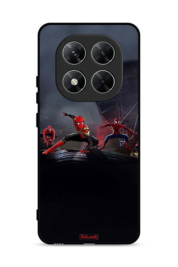 غطاء حماية لهاتف Xiaomi Poco X7 5G بثلاثة عناكب