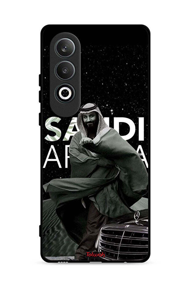 غطاء حماية لهاتف Oppo K12 Plus 5G ولي العهد محمد بن سلمان