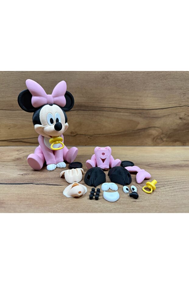 Doll Cute Female Mouse (15 cm) - 2