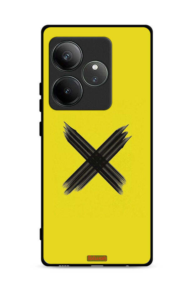 غطاء حماية لهاتف Realme GT Neo6 5G بنمط X