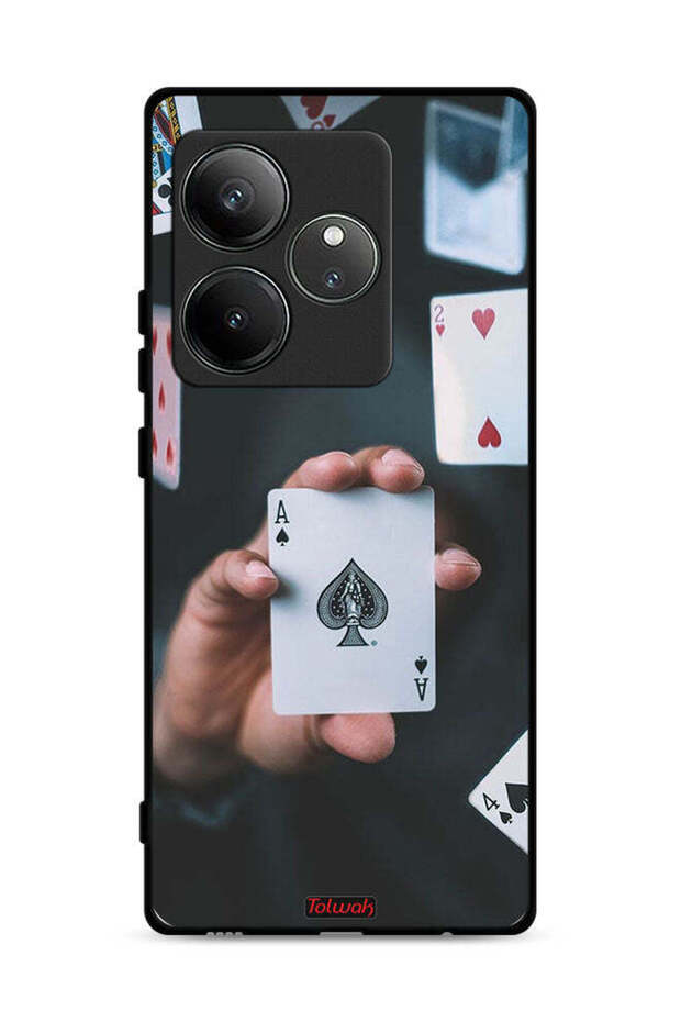 غطاء حماية لهاتف Realme GT 6T 5G - بطاقات