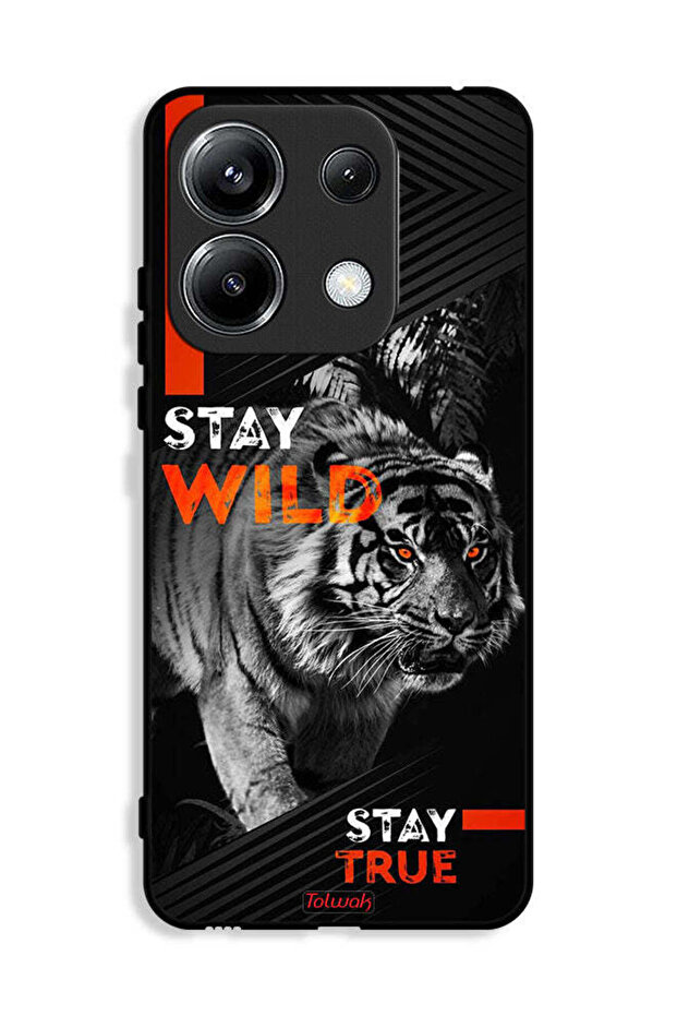 غطاء حماية لهاتف Xiaomi Poco M6 Pro 4G - Stay Wild Stay True