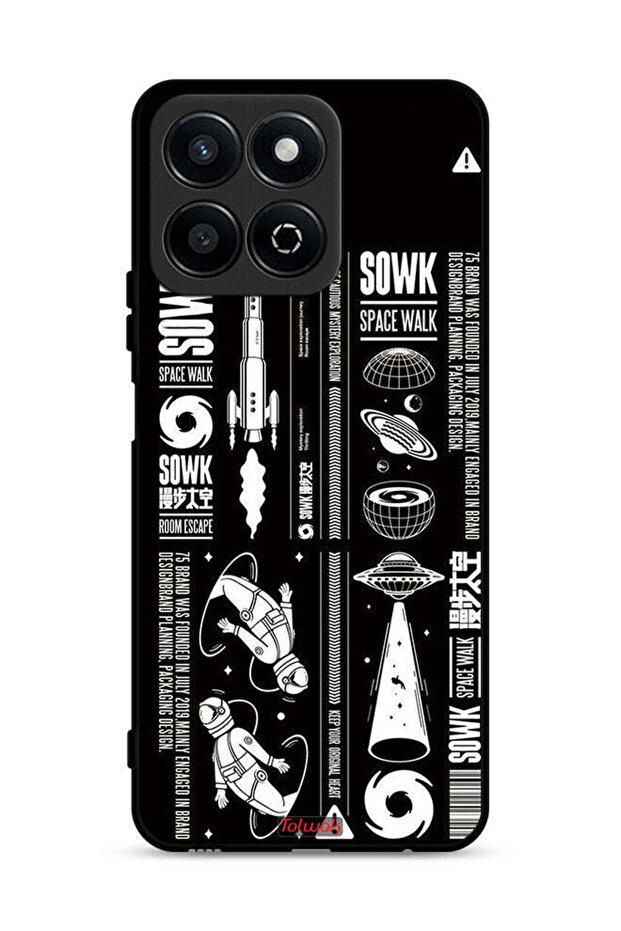 غطاء حماية لهاتف Honor Play 60 Plus 5G، ملصق Sowk Space Walk