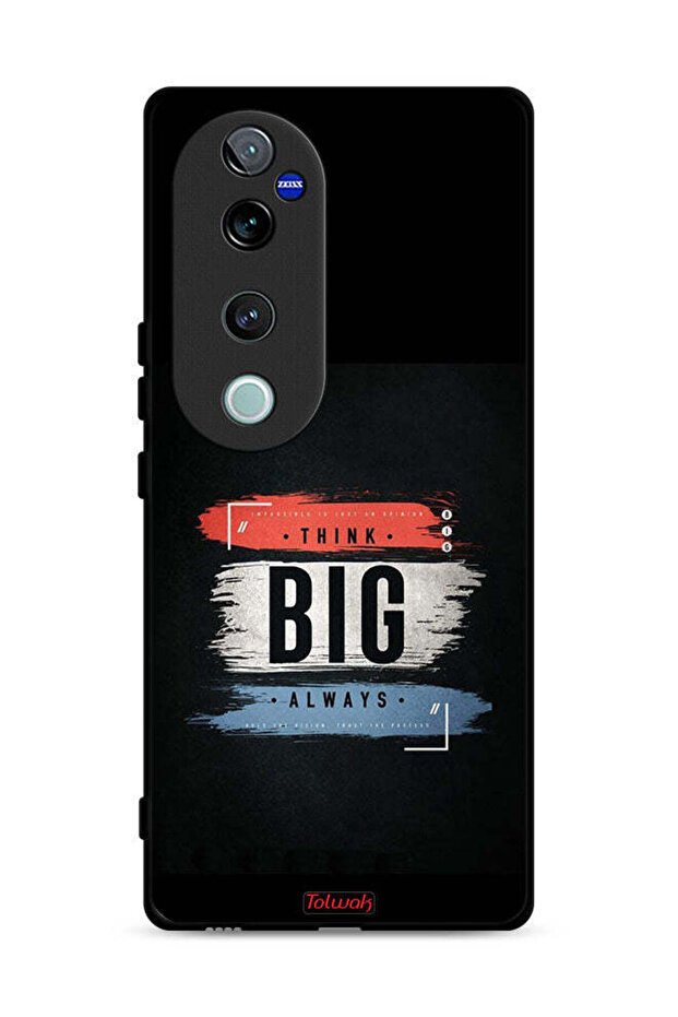 غطاء حماية لهاتف Vivo S19 Pro 5G - فكر دائمًا بشكل كبير