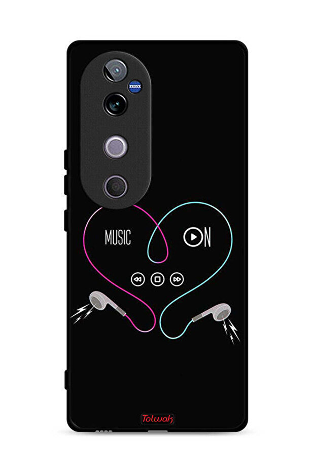 غطاء حماية Vivo V40 5G مع موسيقى