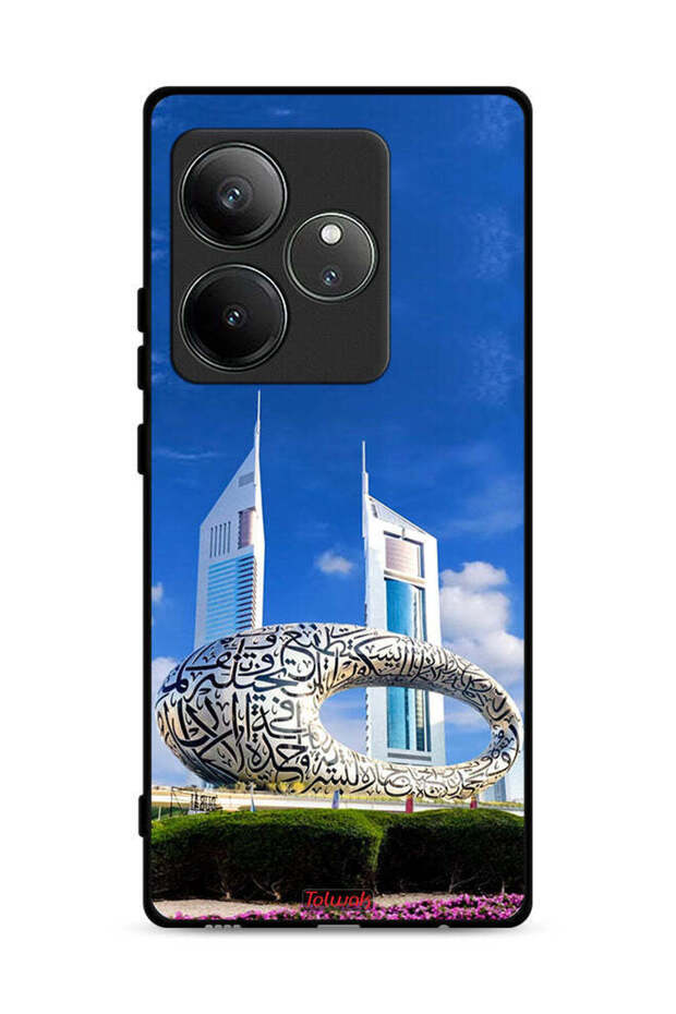 غطاء حماية لهاتف Realme GT 6T 5G متحف دبي