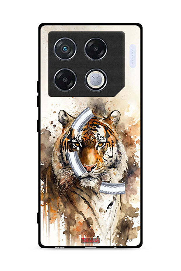 غطاء حماية لهاتف Infinix GT 20 Pro 5G بنقشة الفهد التجريدي