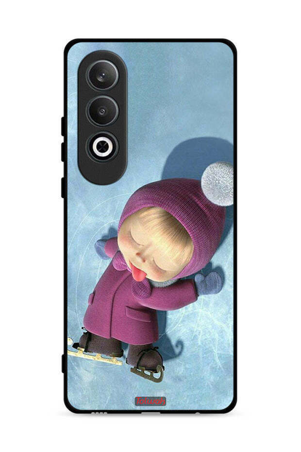غطاء حماية لهاتف Oppo K12 Plus 5G بتصميم دمية لطيفة