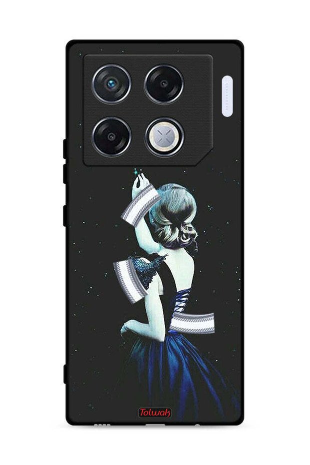 غطاء حماية لهاتف Infinix GT 20 Pro 5G بنقشة نجمة مؤثرة