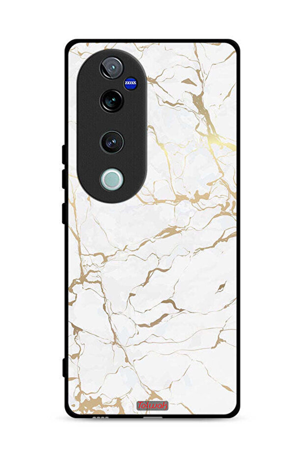 غطاء حماية لهاتف Vivo S19 Pro 5G بنقشة رخامية