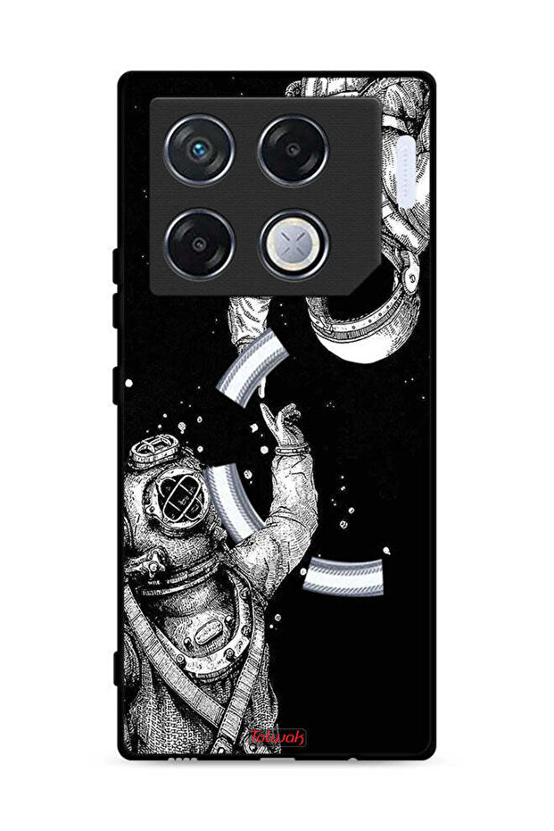 غطاء حماية لهاتف Infinix GT 20 Pro 5G بتصميم رواد فضاء