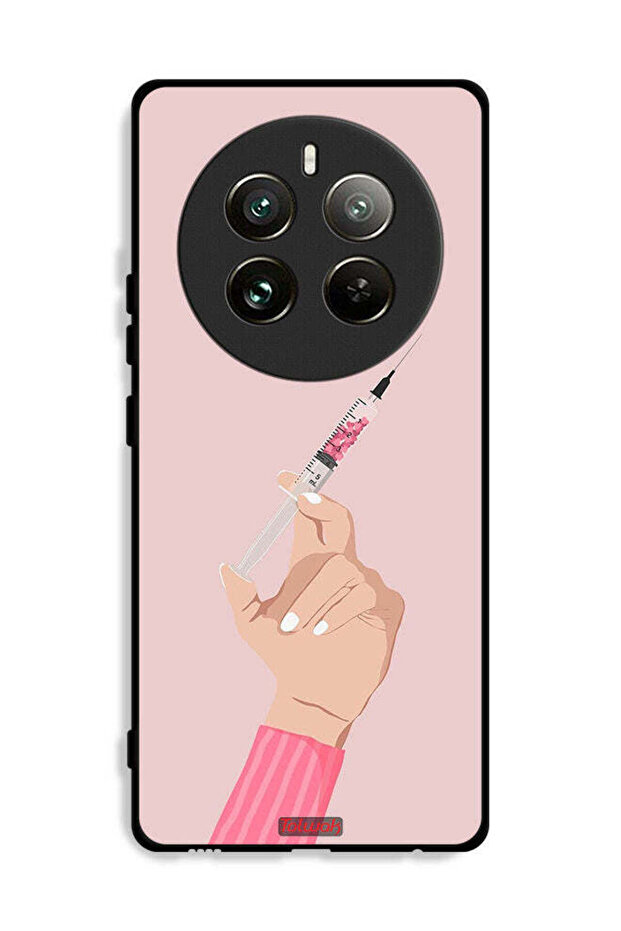 غطاء حماية لهاتف Realme 12 Pro 5G بنقشة Love Injection