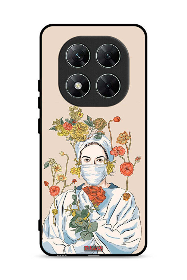 غطاء حماية Xiaomi Poco X7 5G بتصميم ممرضة فنية