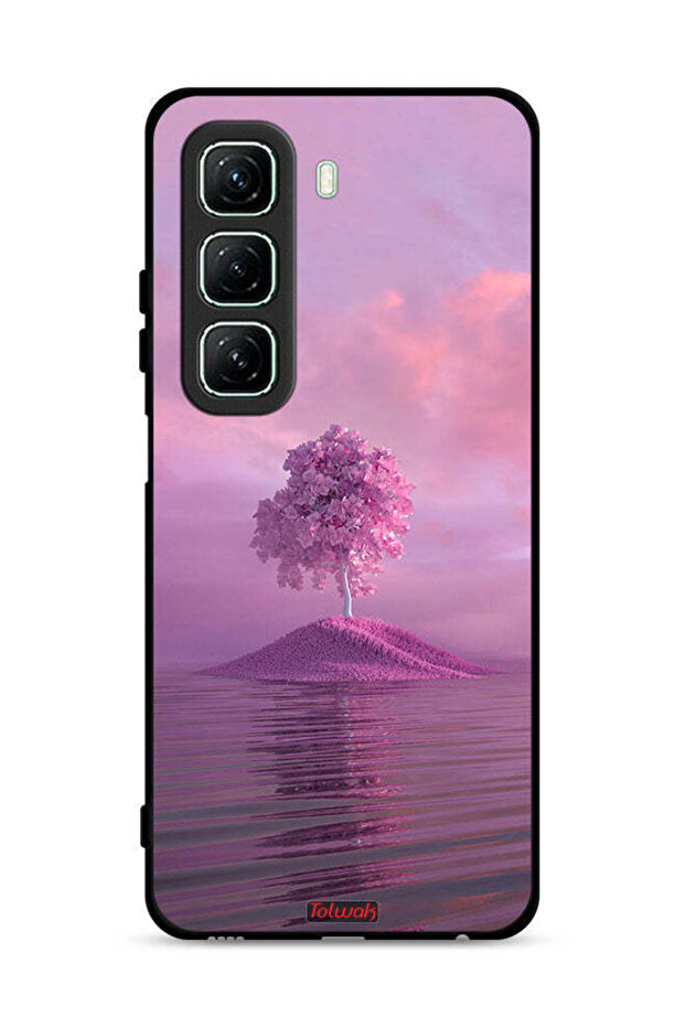 غطاء حماية لهاتف Infinix Hot 50 5G بتصميم شجرة من Unsplash