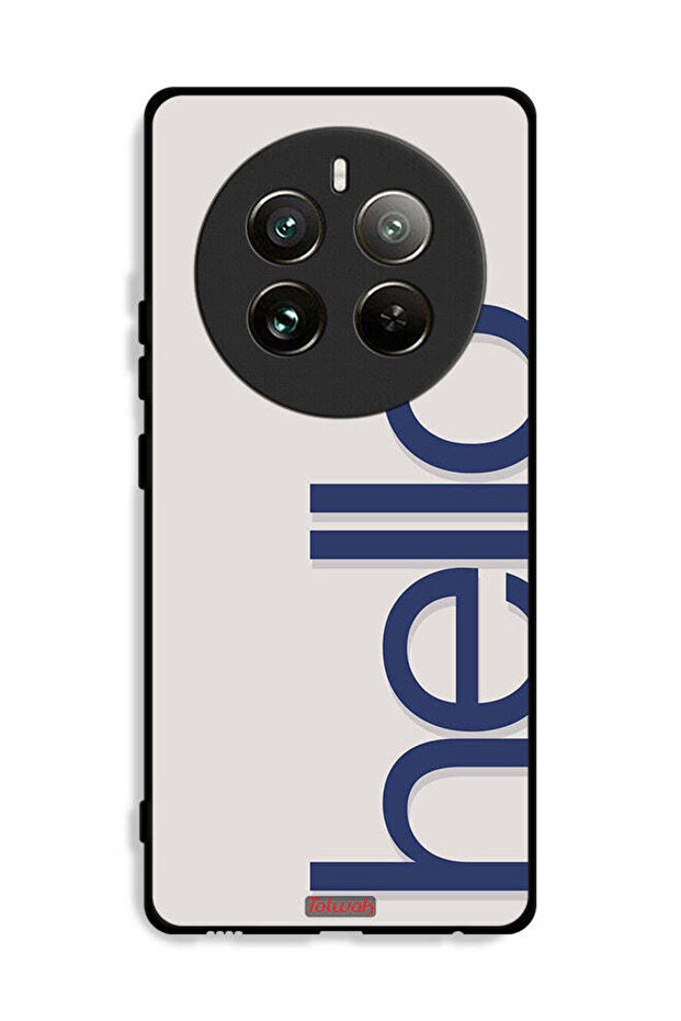 غطاء حماية لهاتف Realme 12 Pro Plus 5G - مرحباً