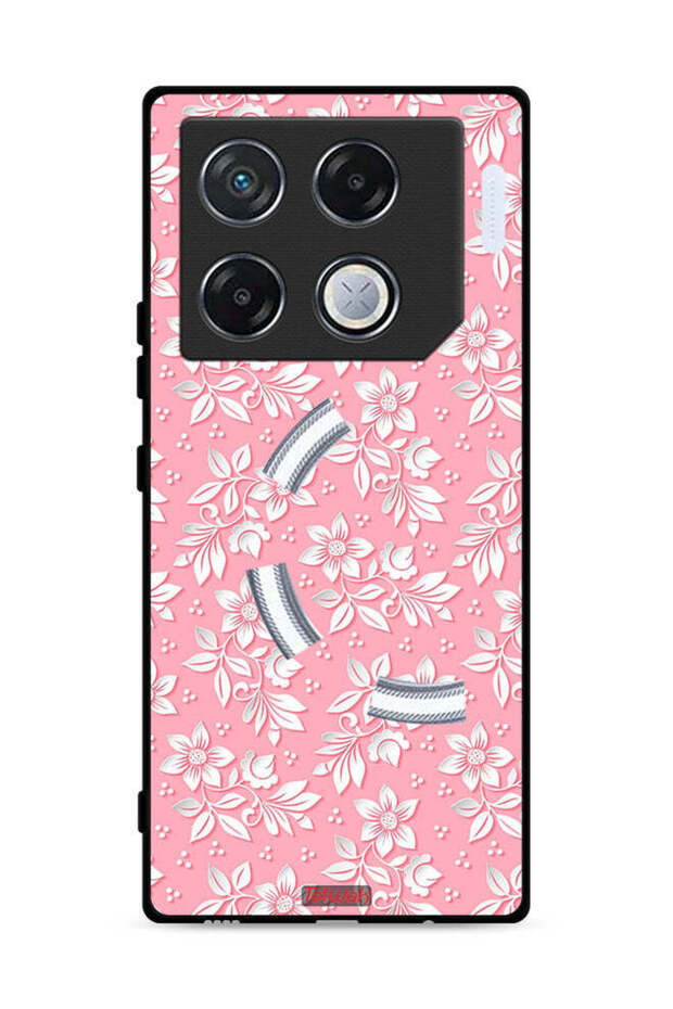 غطاء حماية لهاتف Infinix GT 20 Pro 5G بنمط خلفية زهور