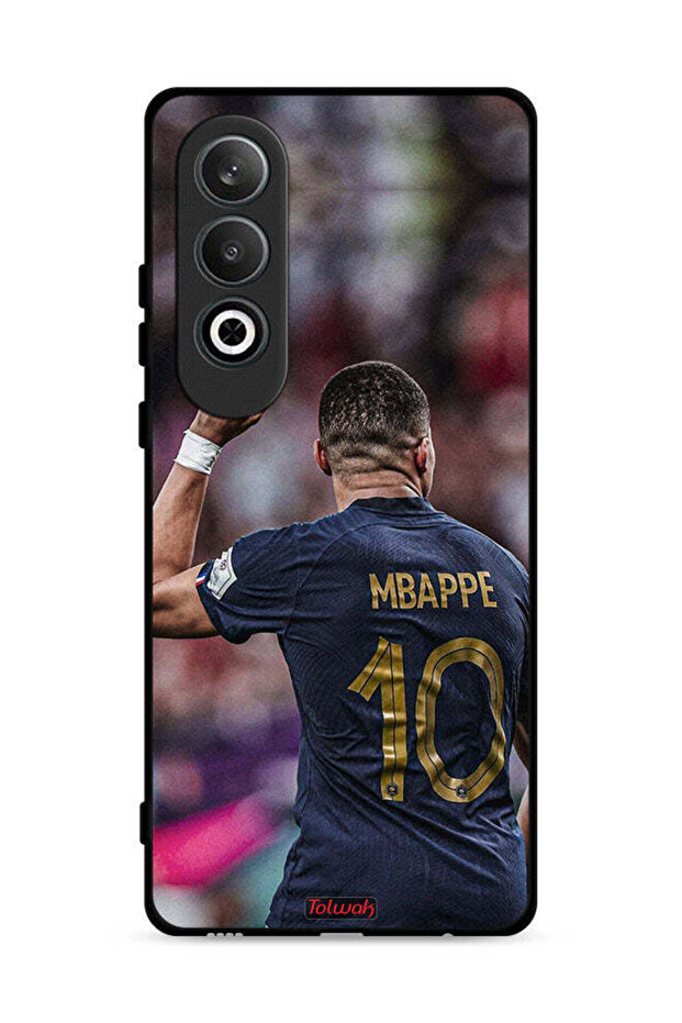 غطاء حماية لهاتف OnePlus Nord CE4 5G بتصميم Mbappe 10