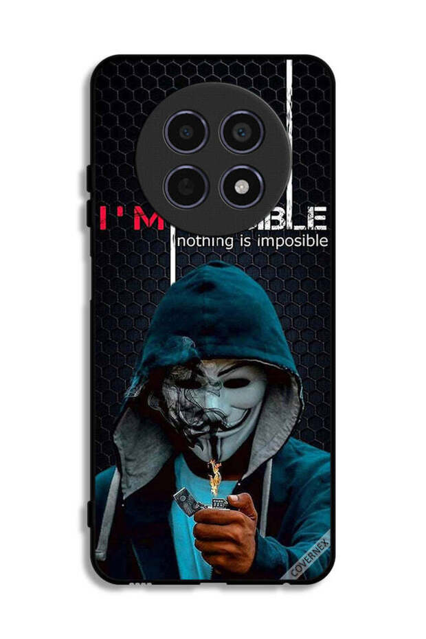 غطاء حماية لهاتف Realme 12 5G بخلفية "أنا ممكن، لا شيء مستحيل"