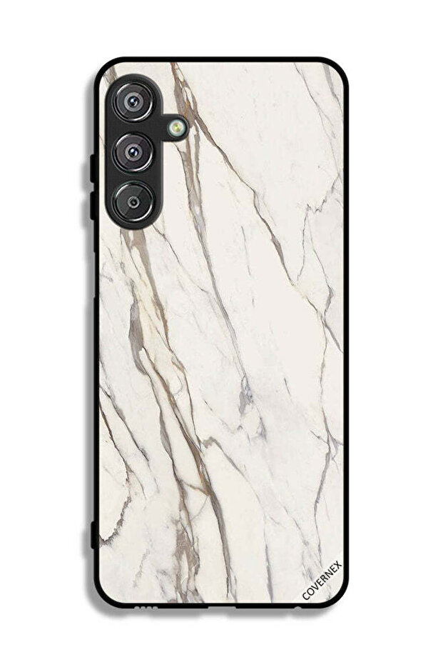 غطاء حماية لهاتف سامسونج جالاكسي M15 5G بتصميم رخامي