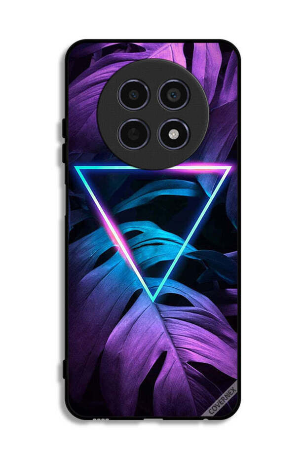 غطاء حماية لهاتف Realme 12 5G بتصميم مثلث الإضاءة