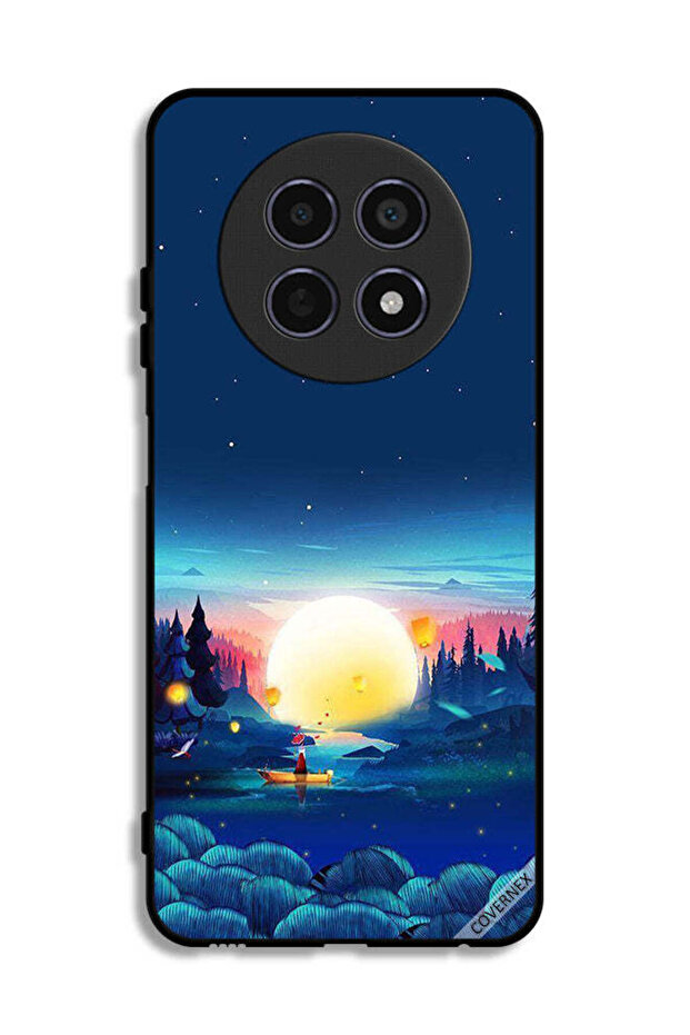 غطاء حماية Realme 12 5G بمنظر غروب الشمس